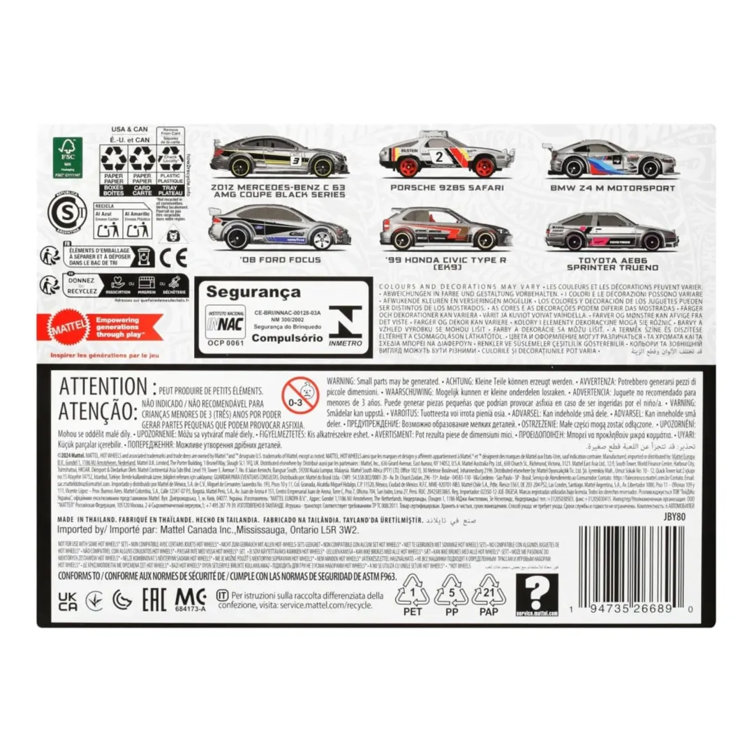 Hot Wheels Silver Series ZAMAC