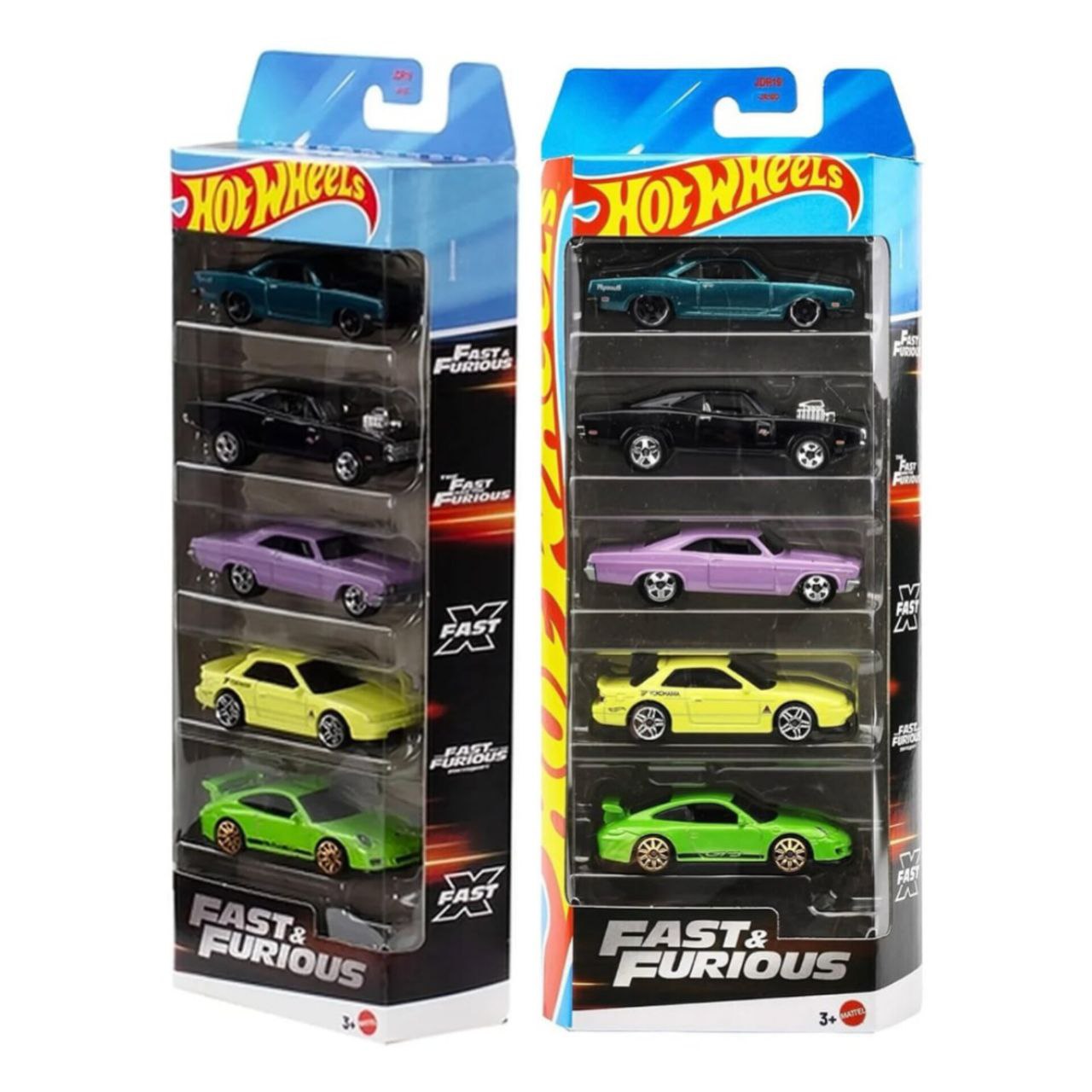 HOT WHEELS 2025 BASIC CARS FAST & FURIOUS 5-PACK